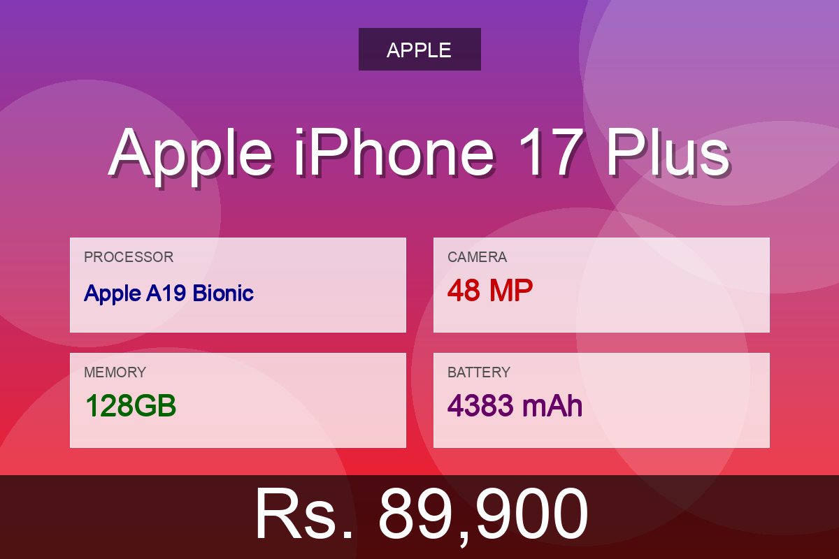 Apple iPhone 17 Plus