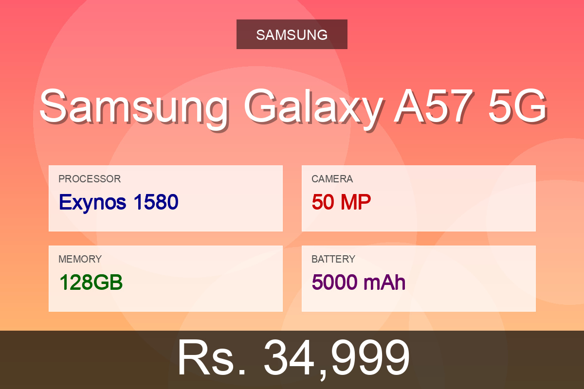 Samsung Galaxy A57 5G