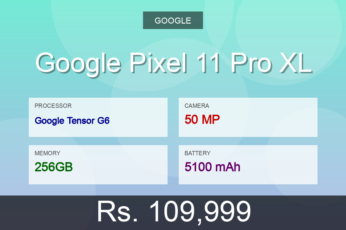 Google Pixel 11 Pro XL