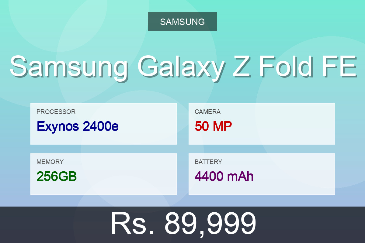 Samsung Galaxy Z Fold FE