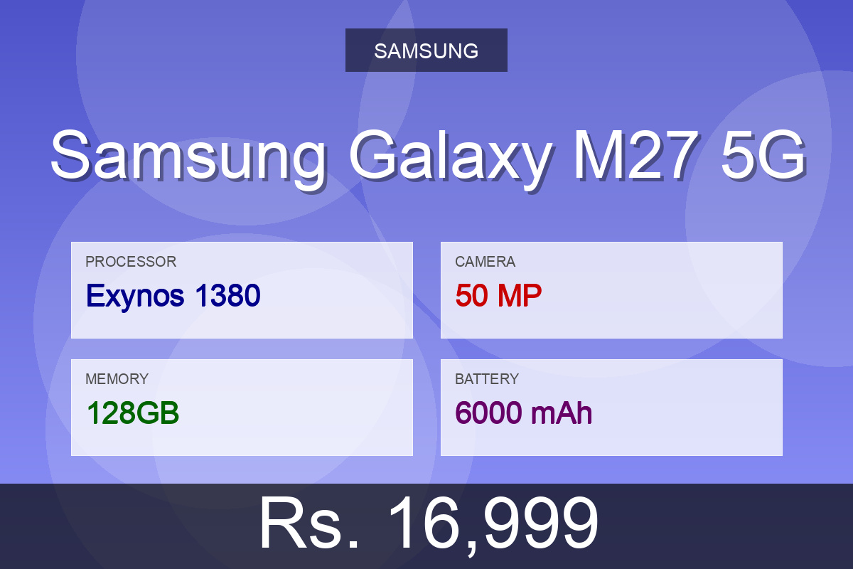 Samsung Samsung Galaxy M27 5G