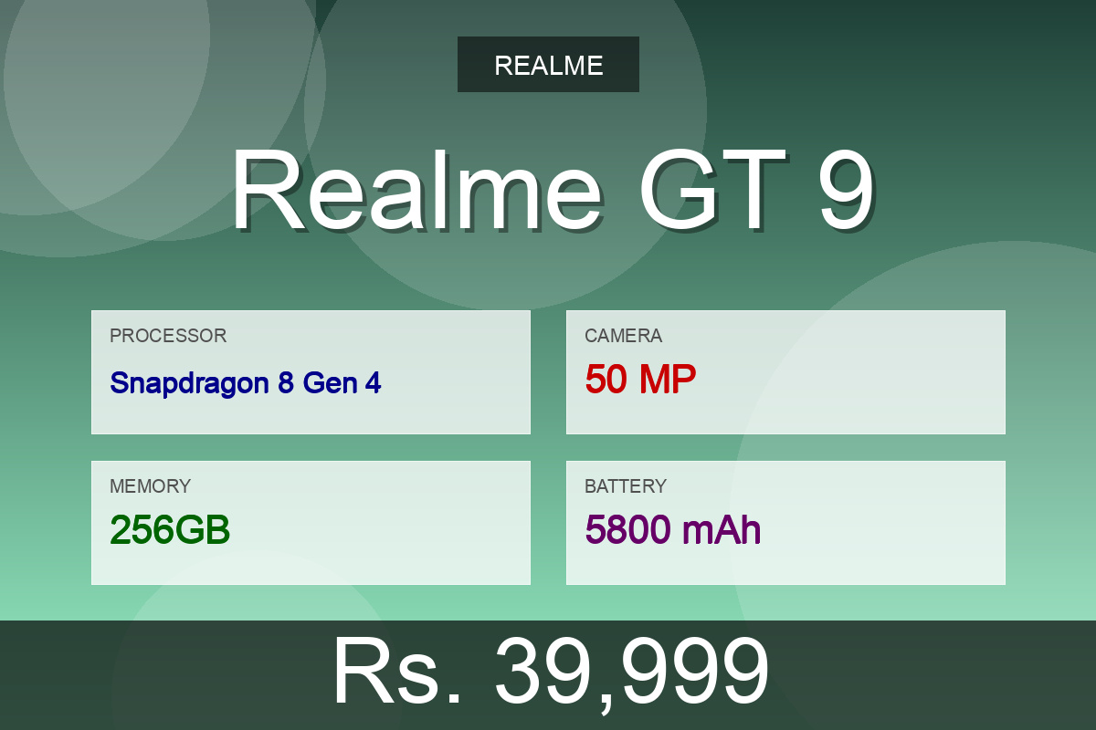 Realme GT 9