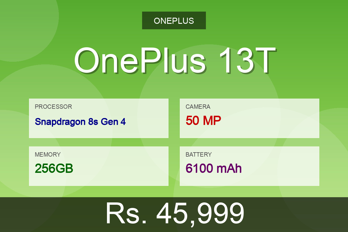 OnePlus OnePlus 13T