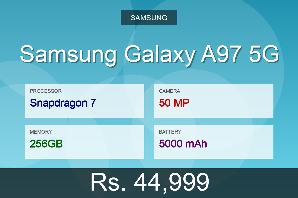 Samsung Samsung Galaxy A97 5G