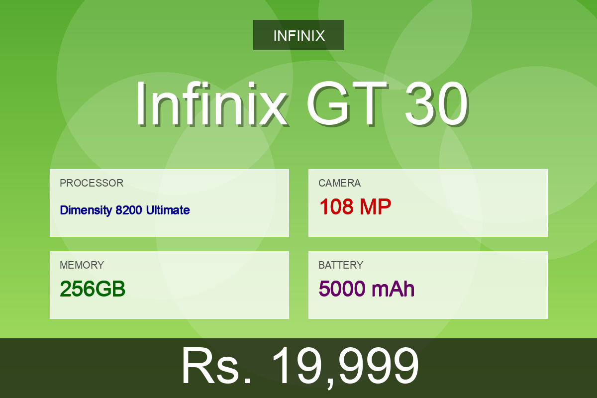 Infinix Infinix GT 30