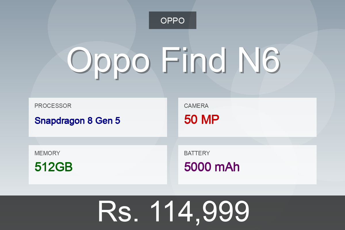 Oppo Oppo Find N6