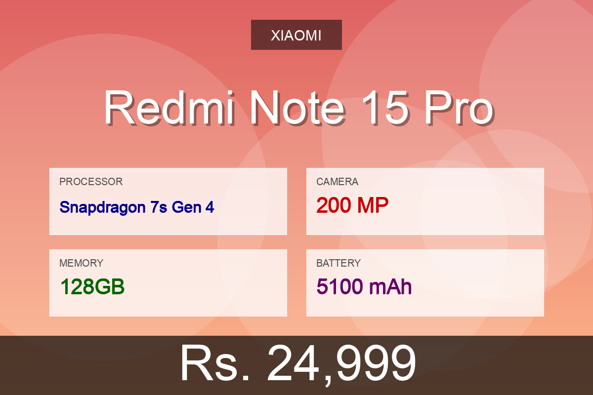 Xiaomi Redmi Note 15 Pro
