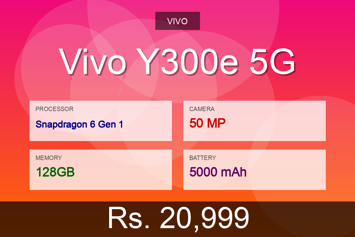 Vivo Vivo Y300e 5G