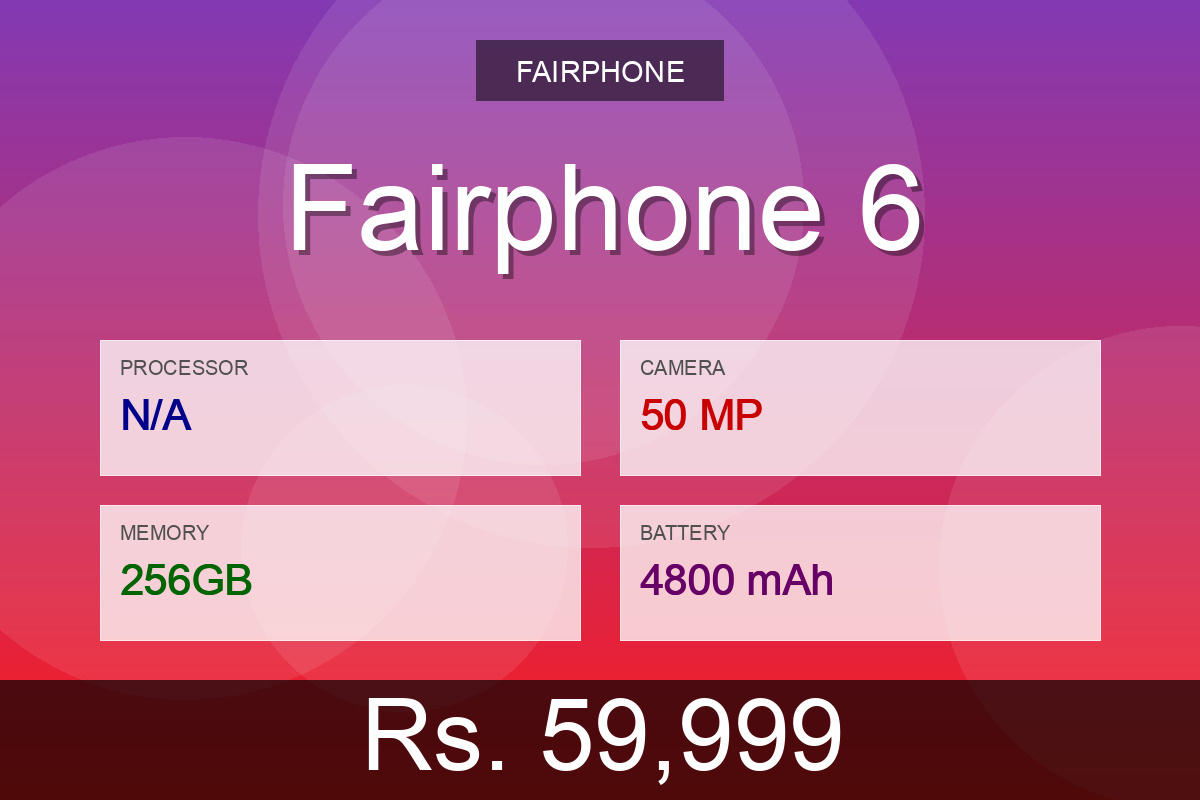 Fairphone Fairphone 6