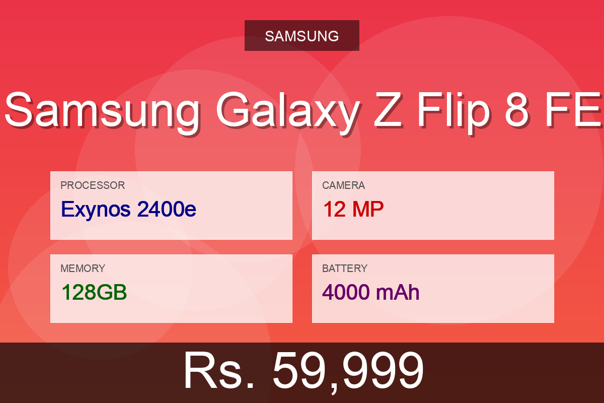 Samsung Galaxy Z Flip 8 FE